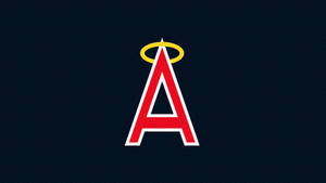 Los Angeles Angels Minimalist Logo Wallpaper