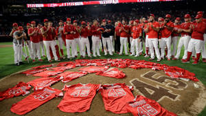 Los Angeles Angels Skaggs Jerseys With Players Wallpaper