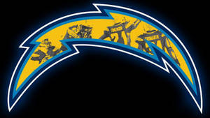 Los Angeles Chargers Creative Artwork Wallpaper