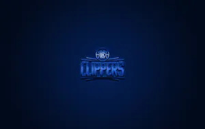 Los Angeles Clippers Blue Carbon Fiber Wallpaper