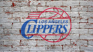 Los Angeles Clippers Brick Wall Wallpaper