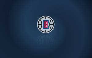 Los Angeles Clippers Mirrored Art Wallpaper