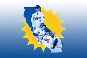 Los Angeles Dodgers Players Collage Wallpaper