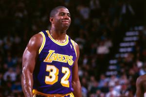 Los Angeles Lakers Magic Johnson Wallpaper