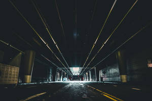 Los Angeles Underground Parking Wallpaper