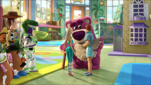 Lotso With Ken And Barbie Wallpaper