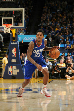 Lou Williams La Clippers Blue Jersey Wallpaper