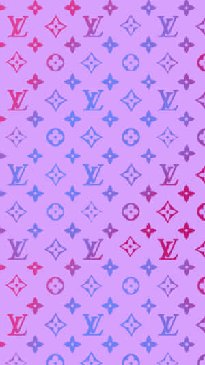Louis Vuitton Designer Pink Wallpaper