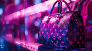 Louis Vuitton Purple Ambience Wallpaper