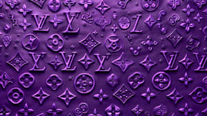 Louis Vuitton Purple Pattern Wallpaper