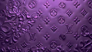 Louis Vuitton Purple Pattern Texture Wallpaper