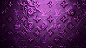Louis Vuitton Purple Pattern Wallpaper Wallpaper