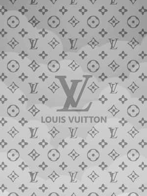 Louis Vuitton Wallpaper With A Grey Background Wallpaper