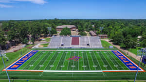 Louisiana College Wildcat Football Field Wallpaper