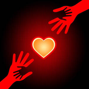 Love And Friendship Heart Wallpaper