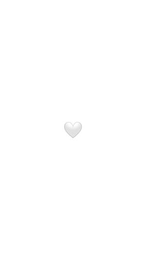 Love Black And White Heart Emoji Wallpaper