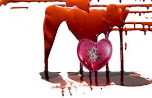 Love Failure Heart And Chocolate Wallpaper