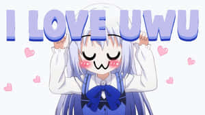 Love & Uwus Wallpaper