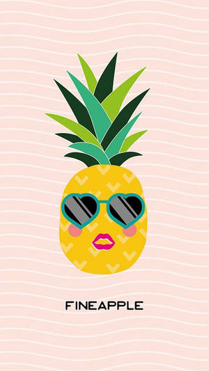Lovely Fineapple Pineapple Wallpaper