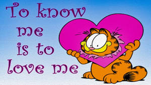 Lovely Garfield Quote Wallpaper