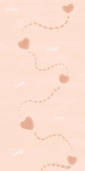 Lovely Heart Line [wallpaper] Wallpaper
