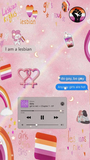 Lovely Lesbian Aesthetic Wallpaper