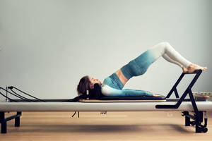 Lovely Picture Of Pilates Wallpaper