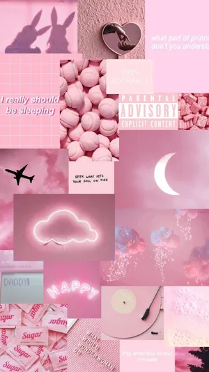 Lovely Pink Aesthetic Wallpaper
