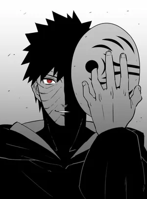 Lovely Tobi Mask Phone Lock Screen Wallpaper