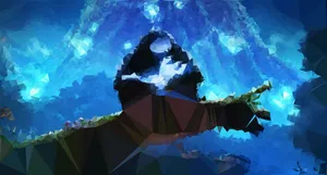 Low Poly Ori Base Game Wallpaper