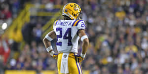 Lsu Football Hands On Waist Wallpaper