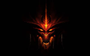 Lucifer Devil Face In Diablo Wallpaper