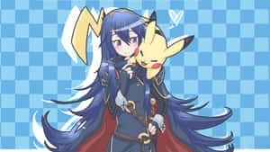 Lucina With Pikachu Wallpaper