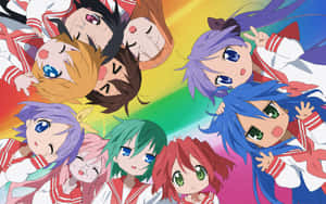 Lucky Star Anime Poster Wallpaper