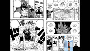 Luffy Gear Second Manga Panel Wallpaper