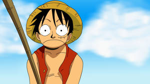 Luffy In High Spirits Wallpaper