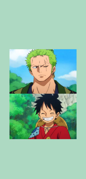 Luffy Zoro Duo Tandem One Piece Mobile Wallpaper