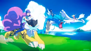 Lugia's Pokemon Team Wallpaper