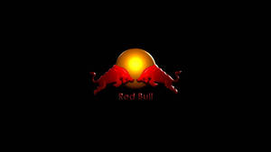 Luminous 3d Red Bull Wallpaper