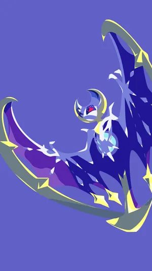 Lunala Pokemon Sun And Moon Phone Wallpaper