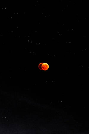 Lunar Eclipse Portrait Wallpaper