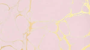 Luxe Blush And Gild Wallpaper