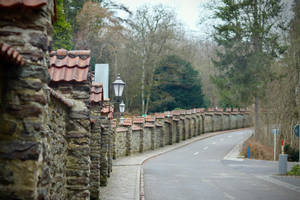 Luxembourg Clervaux Streets Wallpaper