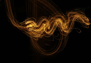 Luxurious Black And Gold Desktop Wallpaper