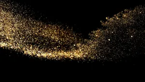 Luxurious Black And Gold Desktop Wallpaper