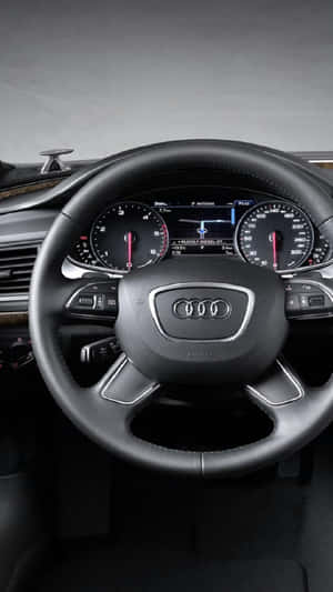 Luxurious Car Interior Wallpaper