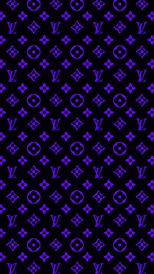 Luxurious Louis Vuitton Pattern Wallpaper