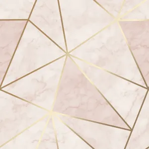 Luxurious Pink Gold Marble Texture Wallpaper