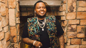 Luxurious Singer Sean Kingston Wallpaper