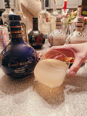 Luxury Tequila Experience With Grand Mayan Reposado Wallpaper